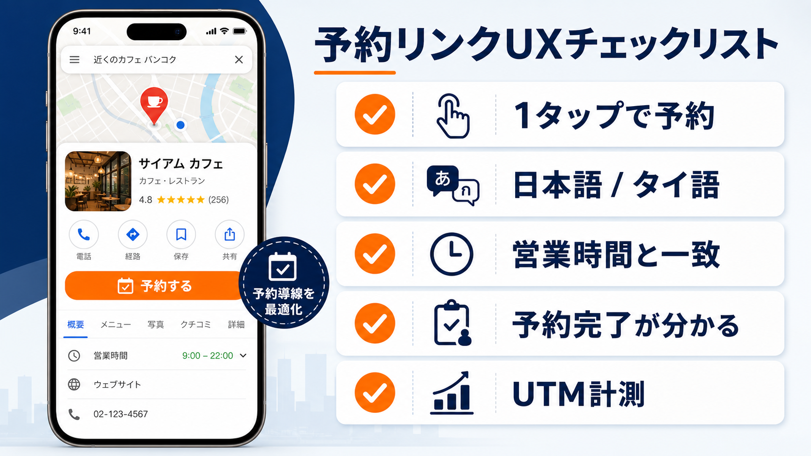 予約リンクUXチェックリスト